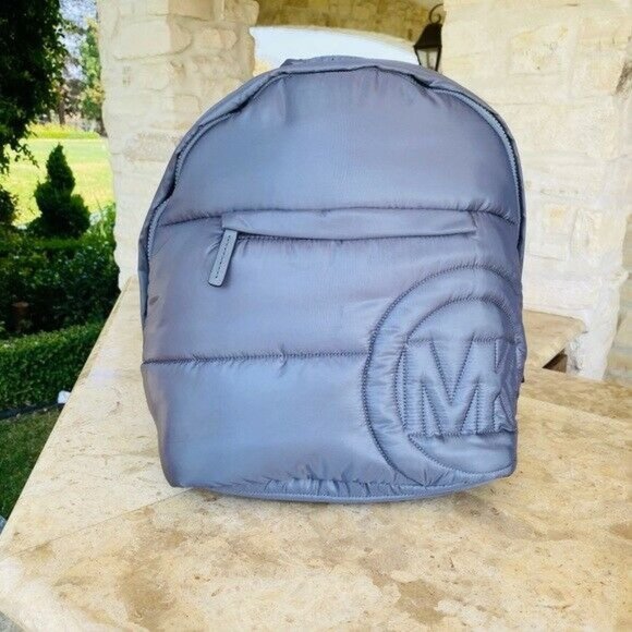 Michael Kors RAE GRAPHIC MD Quilted Metallic Backp main image 2